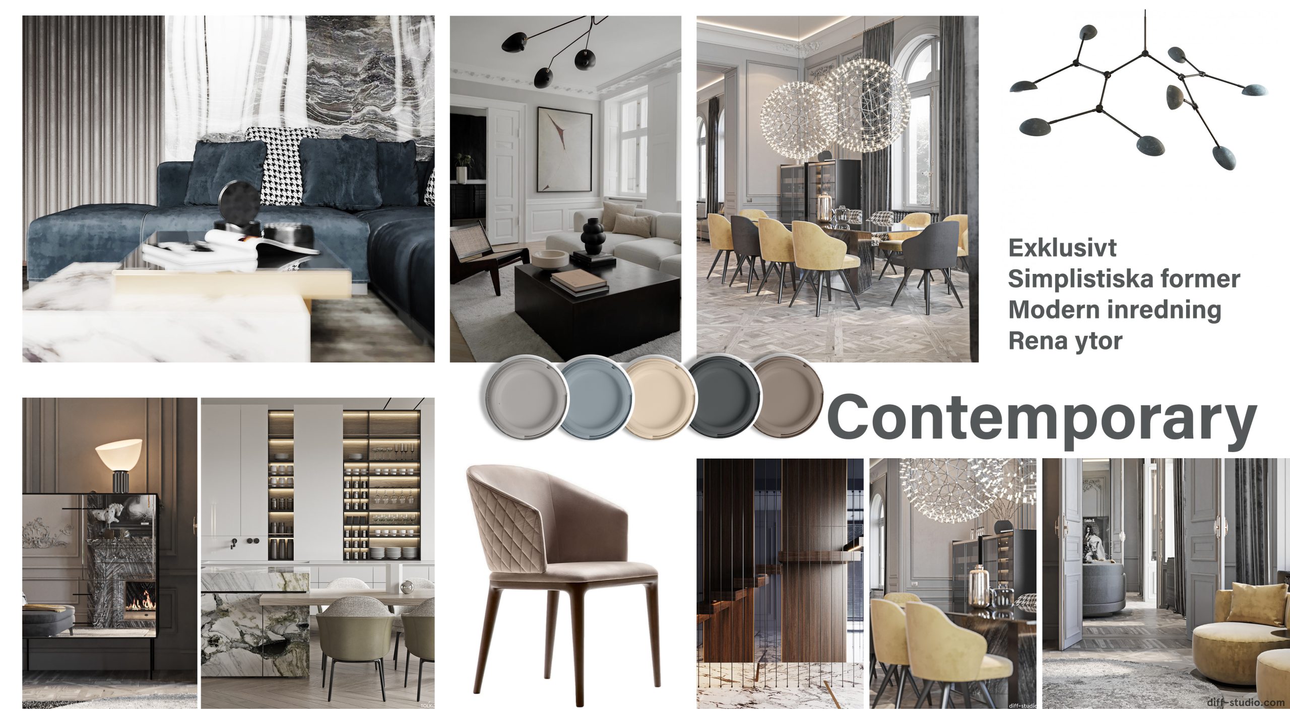 Moodboard contemporary