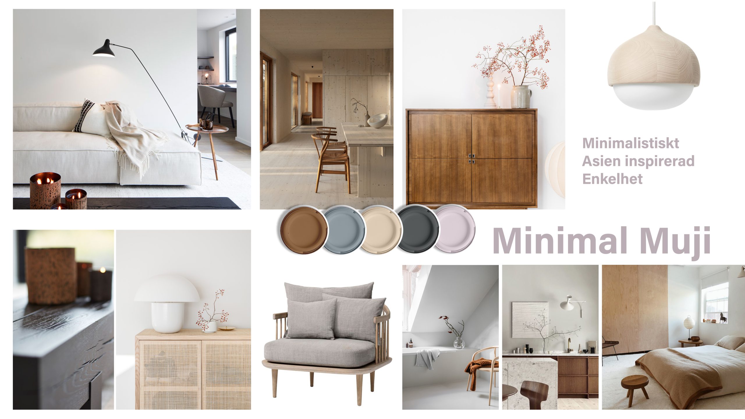 Moodboard minimal muji